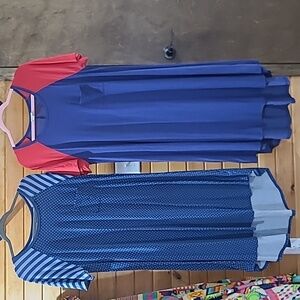 Lot Of 2 Lularoe Carly Dersses